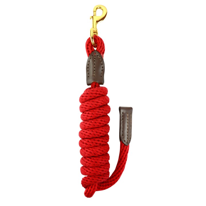 Long.att.norton cuir rouge