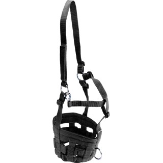 Museliere nylon chev.noir