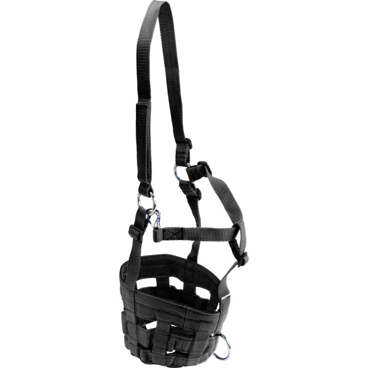 Museliere nylon chev.noir