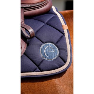 Tapis de selle badge cheval
