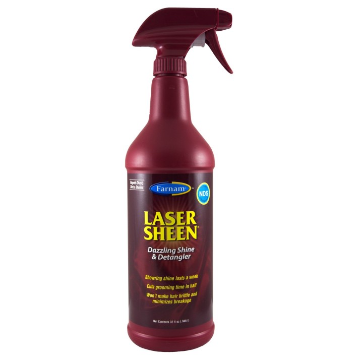 Laser Sheen 946ml - Lustrant chevaux FARNAM
