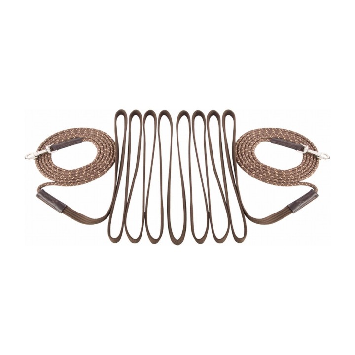 Lonues renes bicolore marron/beige