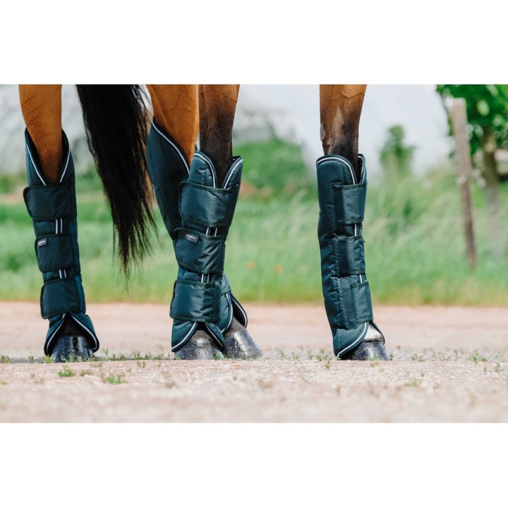 Guêtres transport Tyrex 600D vert poney EQUI-THEME