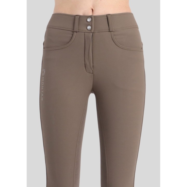 Pantalon karen full grip femme MONTAR