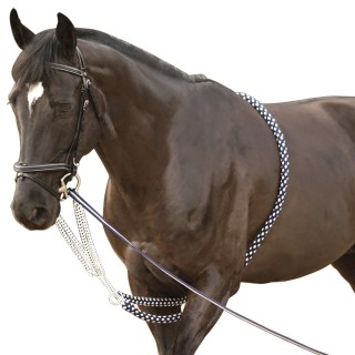 Enrênement soft rope marine/blanc CANTER