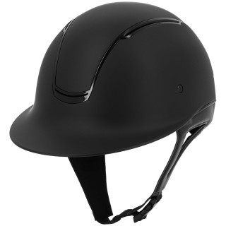 Bombe Equitheme Wings Noir Brillant