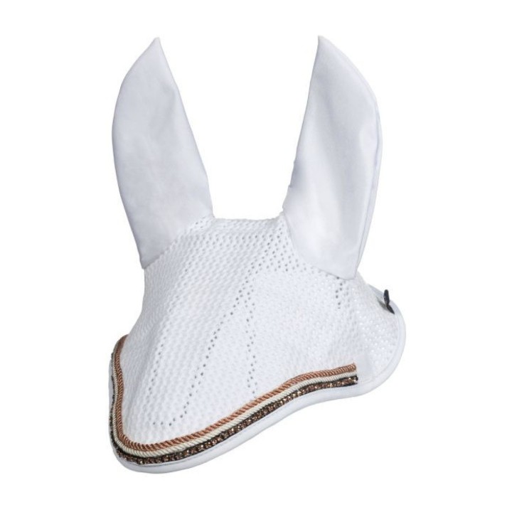 Bonnet anti mouches HKM rosegold glamour