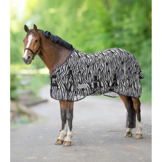Chemise anti-mouches zebra pour cheval