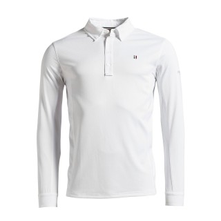 Chemise de concours manches longues avec tulles EQUILINE