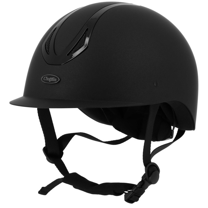 Casque Choplin Aero noir mat/brillant