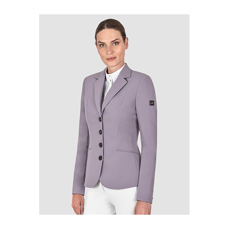 Détail veste concours Equiline Grideg - finitions haut de gamme